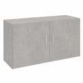 Estante Flotante Multifuncional para Hogar, Gris Hormigón, 80x39x40 cm