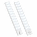 Luz LED Recargable con Sensor de Movimiento, 23CM, 5000K, para Armario y Cocina, Juego de 2